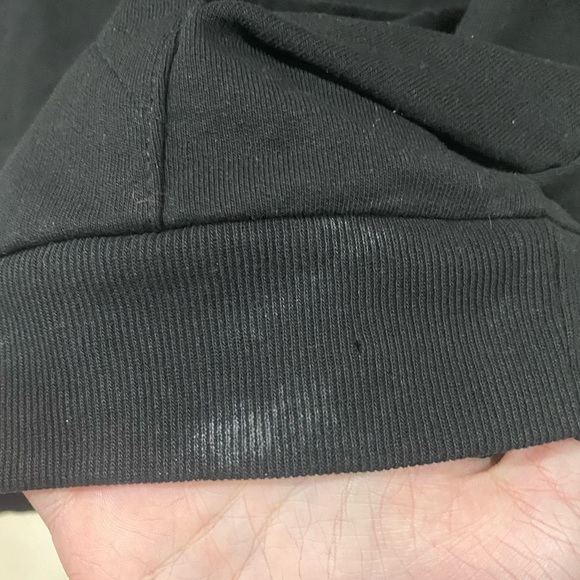 Rolling Stones X AC Milan Black Hoodie Men’s Small Official Collab Rare - Picture 7 of 7